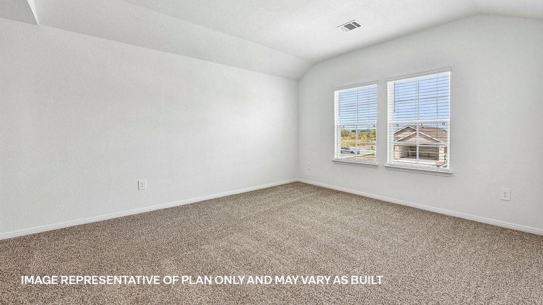 Spacious, unfurnished interior of a new home in Carillon, Manor (Image 34).