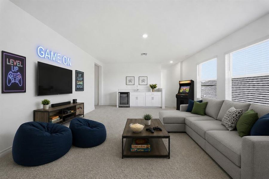 Furnished interior view inside a new home in Connerton, Land O' Lakes (Image 15).