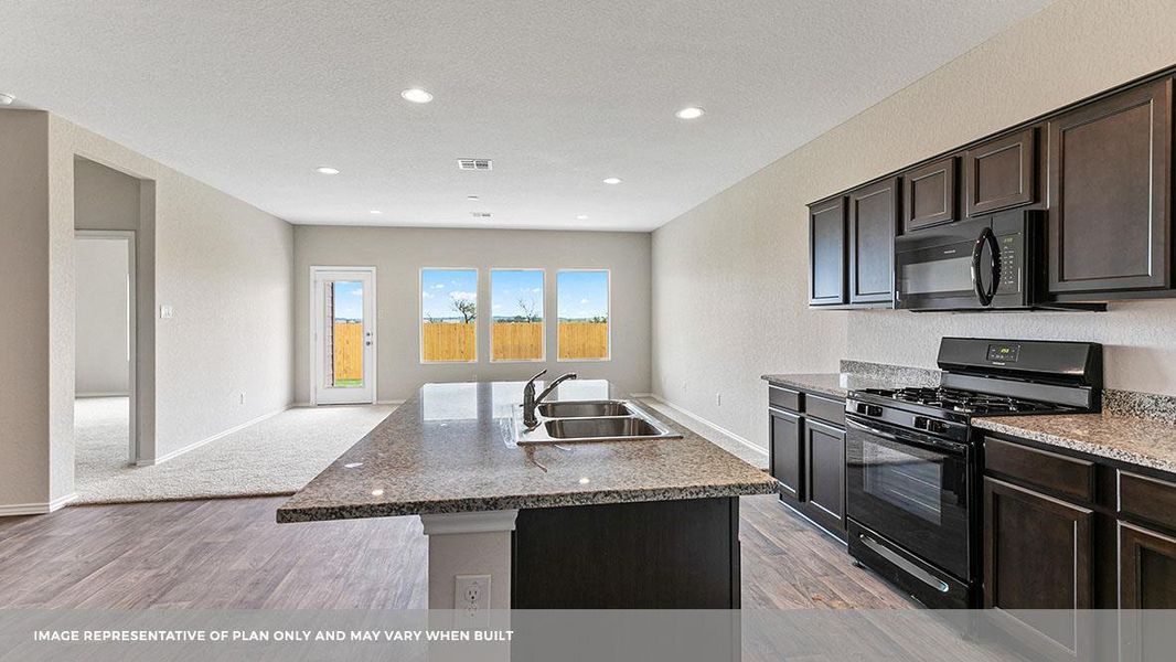 Furnished interior view inside a new home in Briarwood, Elgin (Image 9).