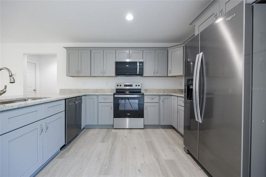Furnished interior view inside a new home in , Williston (Image 13).