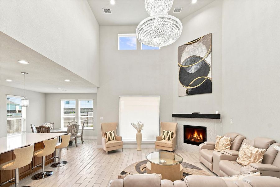 Furnished interior view inside a new home in , Hockley (Image 17). Furnished interior view inside a new home in , Hockley (Image 17).