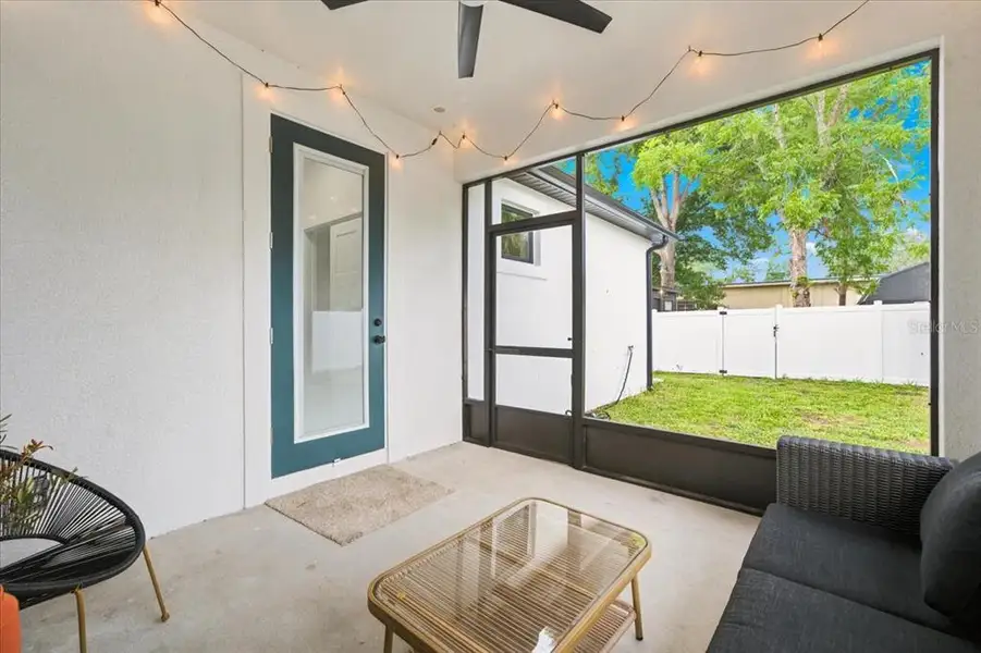 Exterior details and patio area of a home in , Tampa (Image 27). Exterior details and patio area of a home in , Tampa (Image 27).