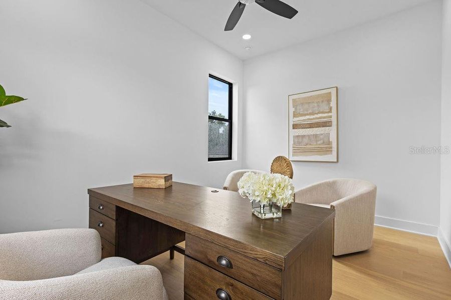 Furnished interior view inside a new home in , Tampa (Image 34).