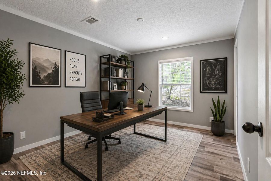 Furnished interior view inside a new home in , Keystone Heights (Image 15).