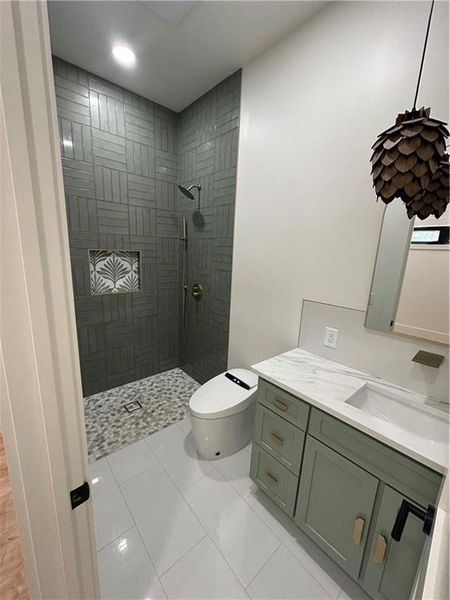 Furnished interior view inside a new home in , Atlanta (Image 6).