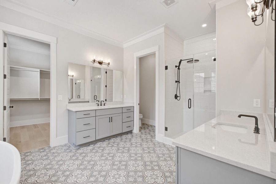 Furnished interior view inside a new home in , Johns Island (Image 11).