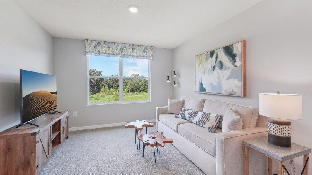 Furnished interior view inside a new home in Abbott Park, Zephyrhills (Image 13).
