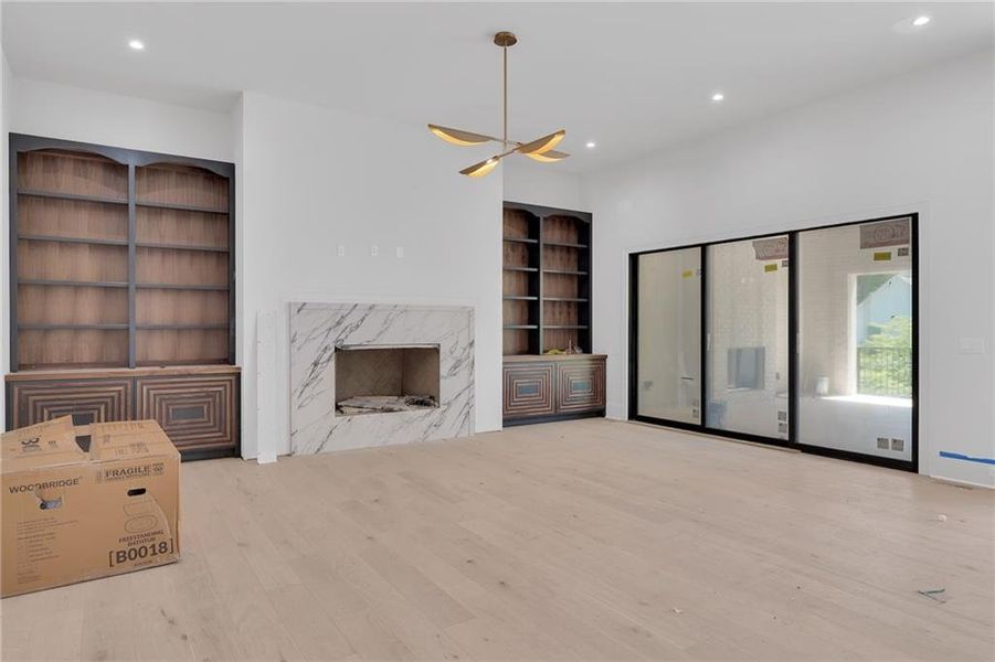 Furnished interior view inside a new home in , Atlanta (Image 6).
