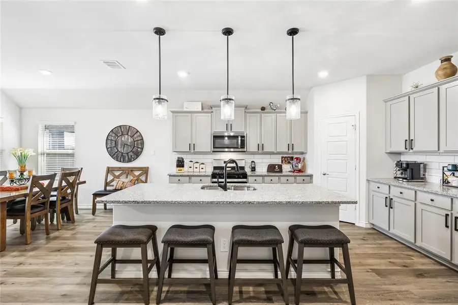Furnished interior view inside a new home in , Providence Village (Image 9).