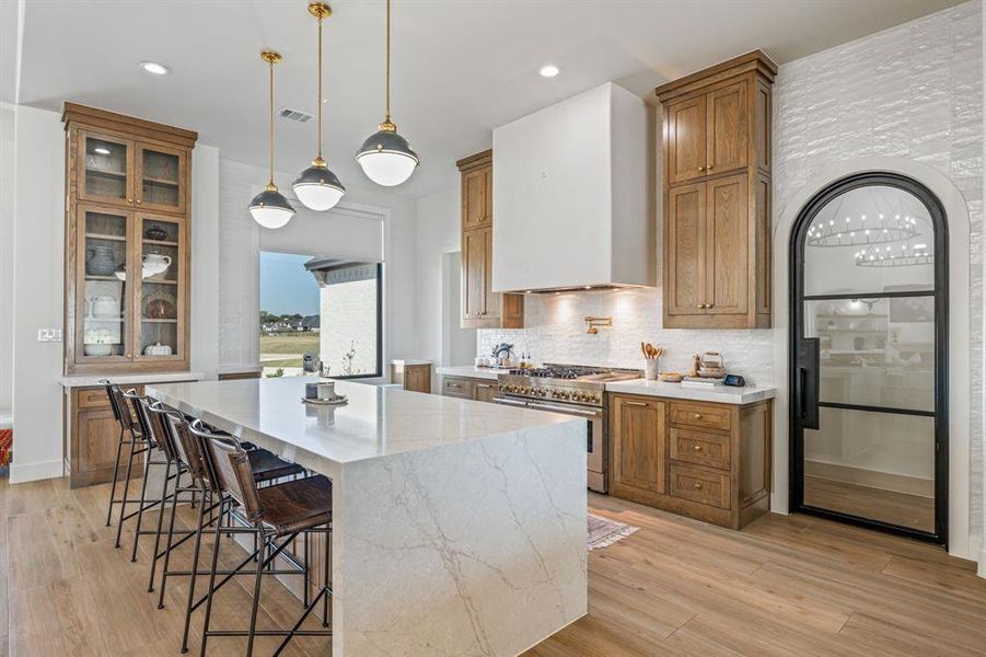 Furnished interior view inside a new home in , Pelican Bay (Image 9).