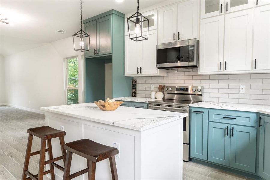 Furnished interior view inside a new home in , Greenville (Image 14). Furnished interior view inside a new home in , Greenville (Image 14).