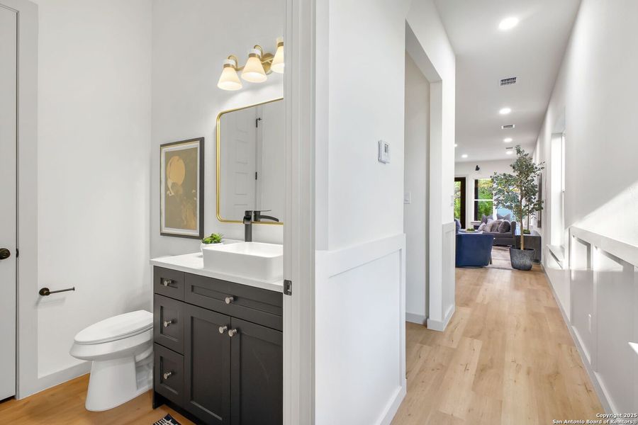 Furnished interior view inside a new home in , San Antonio (Image 7).