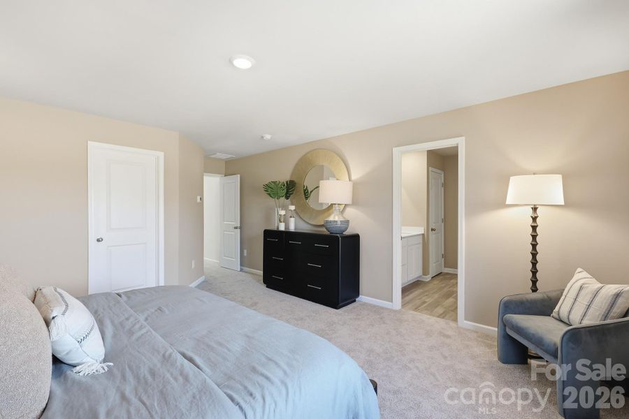 Representative photos of model home