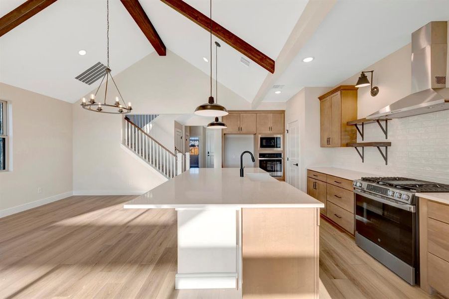 Furnished interior view inside a new home in Gateway Parks, Forney (Image 14).