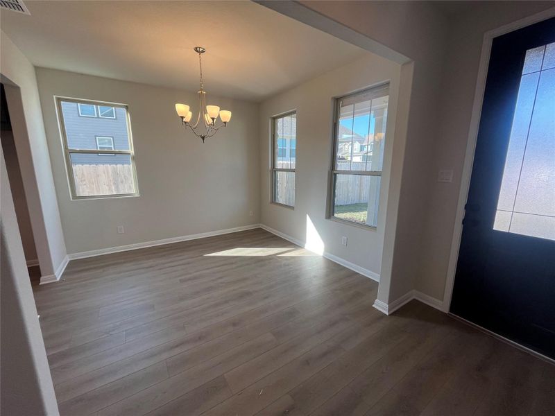 Spacious, unfurnished interior of a new home in The Cottages at Lariat, Liberty Hill (Image 30).