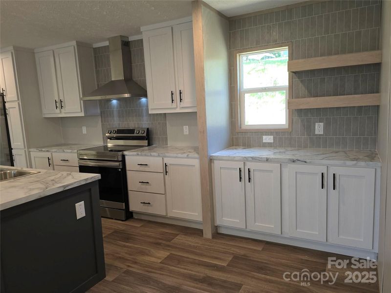 Lots of cabinets for storage. Lots of cabinets for storage.