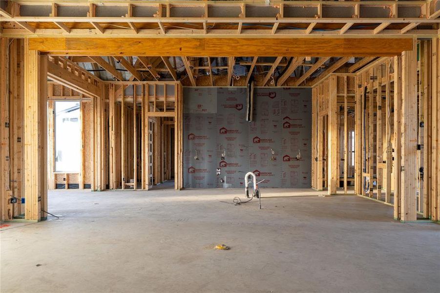 In-progress construction of a new home in , Gunter, TX (Image 16).