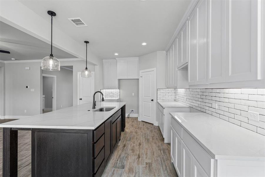 Furnished interior view inside a new home in , Millsap (Image 9).