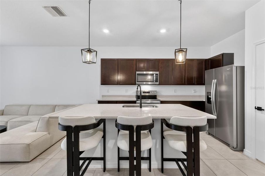 Furnished interior view inside a new home in Mangrove Point, Apollo Beach (Image 37).