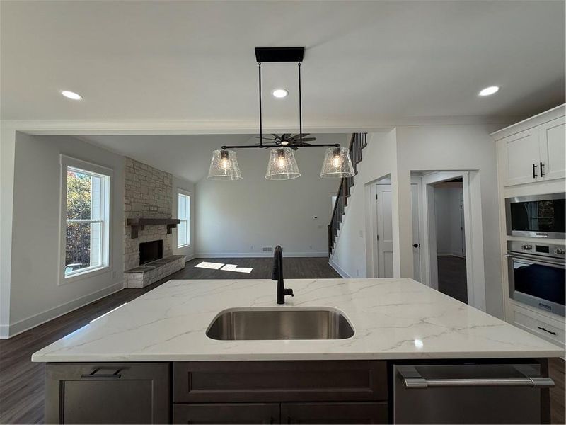 Furnished interior view inside a new home in , Waleska (Image 12).