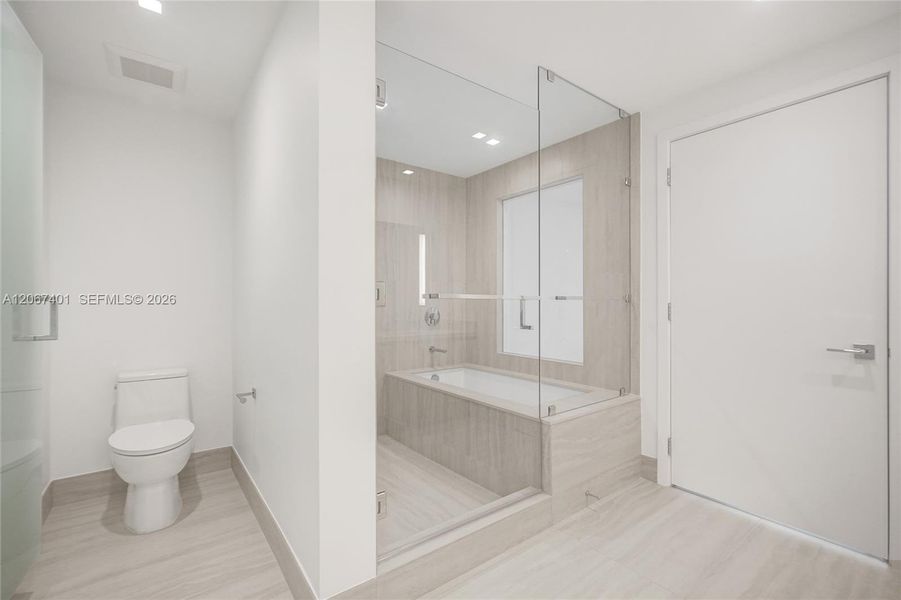 Furnished interior view inside a new home in , Miami (Image 10).