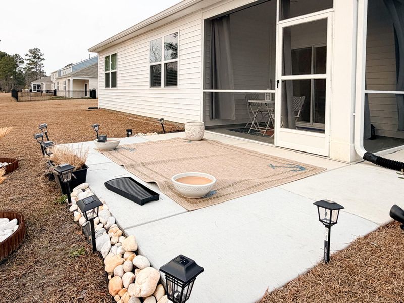 Exterior details and patio area of a home in , Longs (Image 27).
