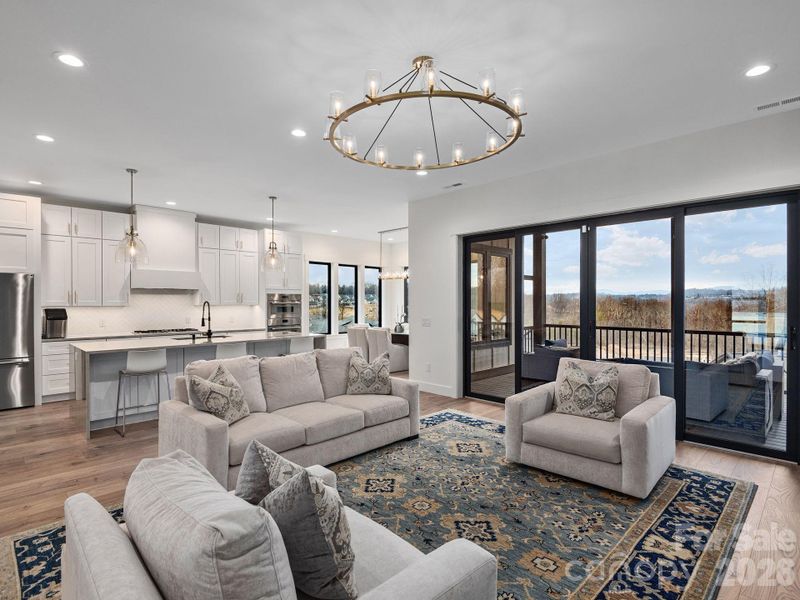 Furnished interior view inside a new home in , Arden (Image 13).