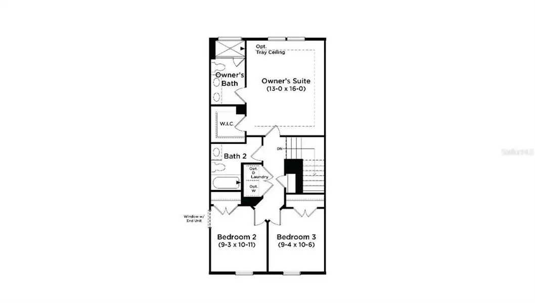 2D floor plan layout of this home in Parkview at Hamlin, Winter Garden, FL (Image 3). 2D floor plan layout of this home in Parkview at Hamlin, Winter Garden, FL (Image 3).