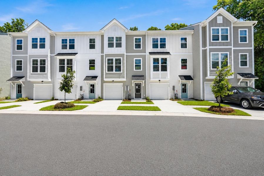 Front exterior of a new home in , Johns Island, SC, highlighting curb appeal (Image 1). Front exterior of a new home in , Johns Island, SC, highlighting curb appeal (Image 1).