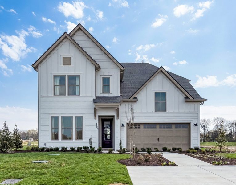 Representative exterior photo of a completed home built from the Mosley by Celebration Homes in South Haven, Murfreesboro, TN (Image 1).