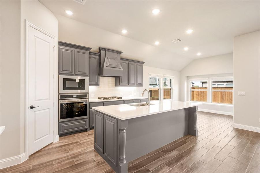 Furnished interior view inside a new home in Creekview Meadows, Pilot Point (Image 16). Furnished interior view inside a new home in Creekview Meadows, Pilot Point (Image 16).