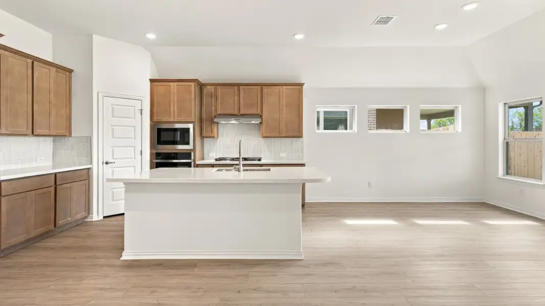 Furnished interior view inside a new home in Carillon, Manor (Image 27).