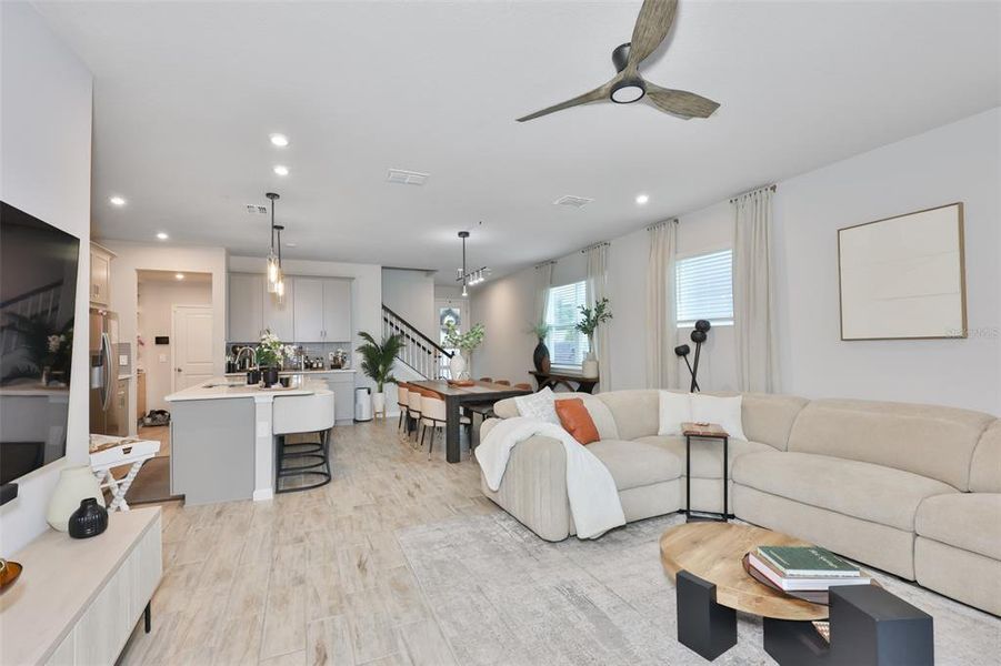 Furnished interior view inside a new home in , Brandon (Image 3).