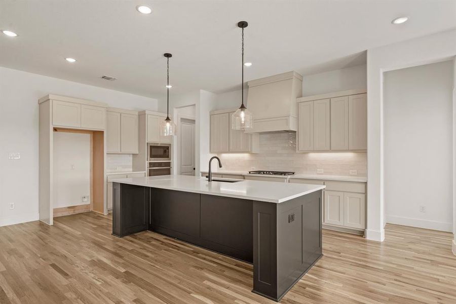 Furnished interior view inside a new home in Rolling Creek Ranch, Aledo (Image 13).