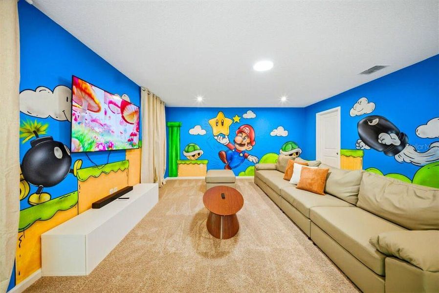 Furnished interior view inside a new home in Solara Resort, Kissimmee (Image 5).