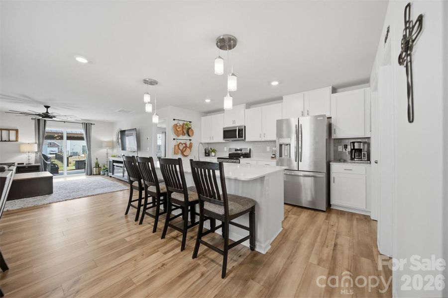 Furnished interior view inside a new home in Legacy Ridge, Catawba (Image 20). Furnished interior view inside a new home in Legacy Ridge, Catawba (Image 20).