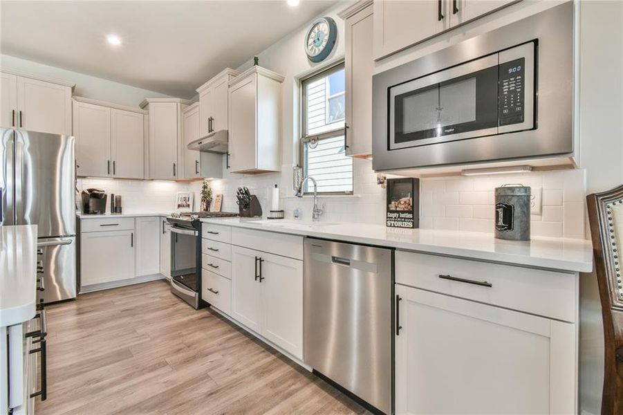 Furnished interior view inside a new home in , Hoschton (Image 25).
