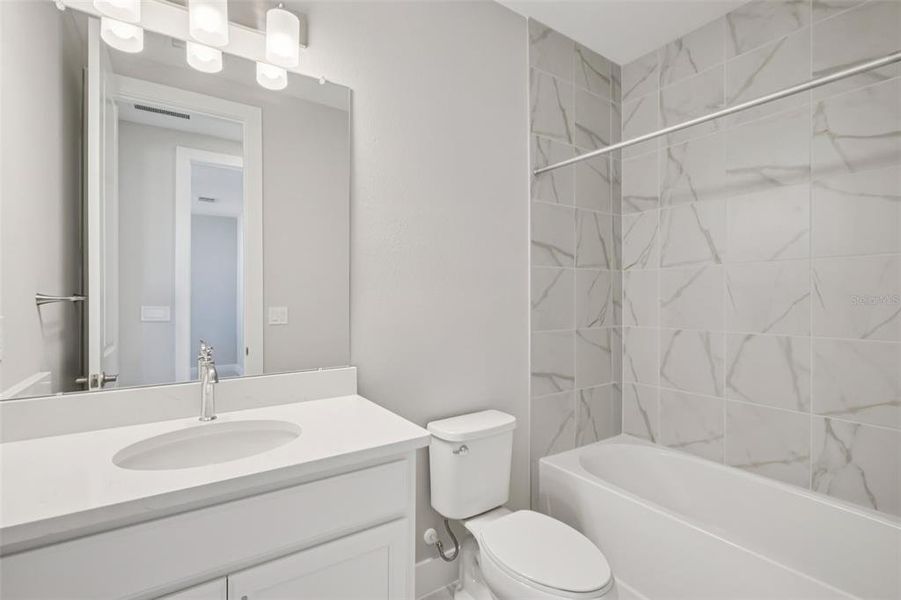 Furnished interior view inside a new home in Lagoon Residences at Epperson, Wesley Chapel (Image 5).