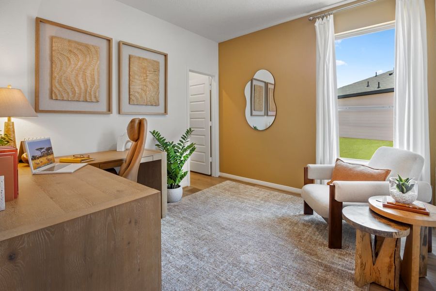 Representative furnished interior of a home built from the 1965 Modeled by KB Home in Brighton Preserve, Hockley (Image 8).