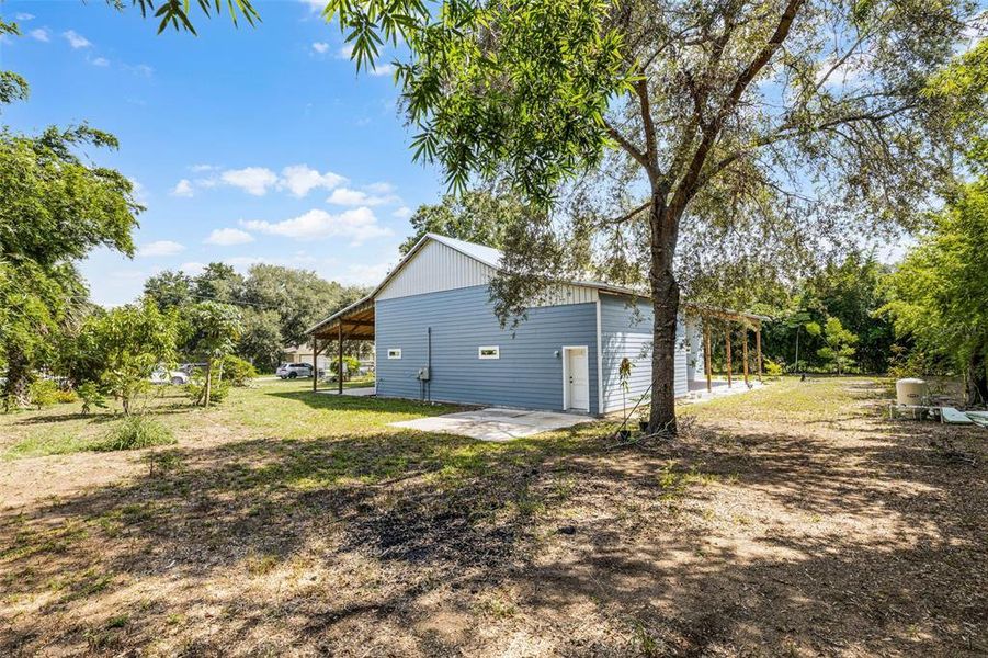 Left Rear of Home Left Rear of Home