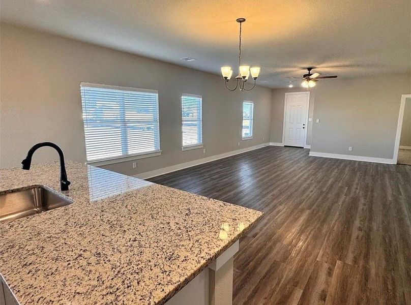 Spacious, unfurnished interior of a new home in , College Station (Image 15). Spacious, unfurnished interior of a new home in , College Station (Image 15).