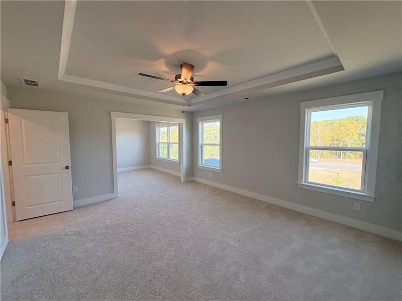Spacious, unfurnished interior of a new home in Riversprings, Dacula (Image 30). Spacious, unfurnished interior of a new home in Riversprings, Dacula (Image 30).