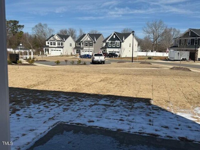 Front exterior of a new home in Gregory Village, Lillington, NC, highlighting curb appeal (Image 19). Front exterior of a new home in Gregory Village, Lillington, NC, highlighting curb appeal (Image 19).