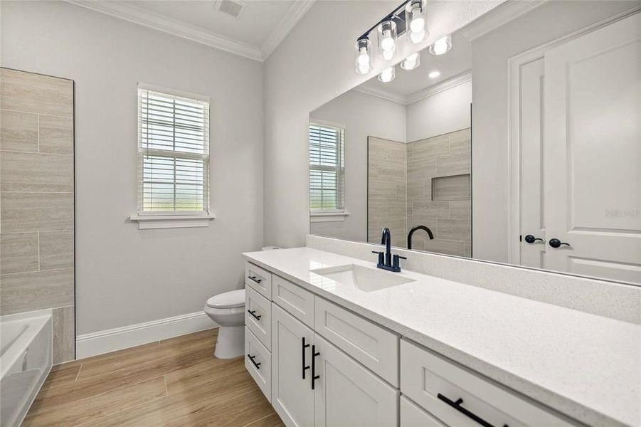 Furnished interior view inside a new home in , Ocala (Image 9).