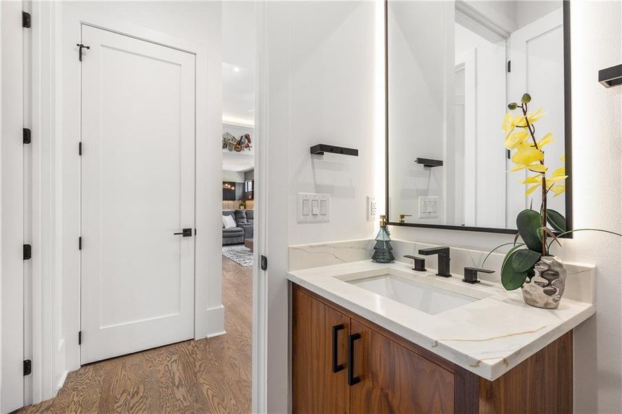 Furnished interior view inside a new home in , Brookhaven (Image 44).
