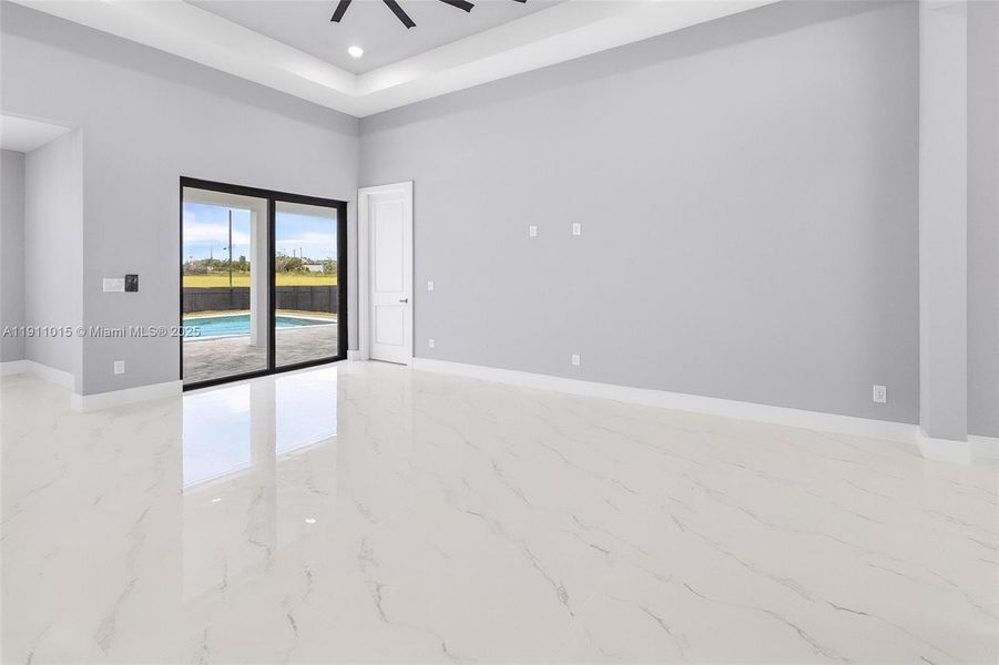 Spacious, unfurnished interior of a new home in , Cape Coral (Image 18). Spacious, unfurnished interior of a new home in , Cape Coral (Image 18).