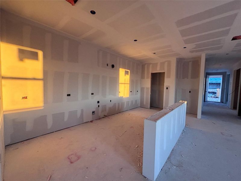 In-progress construction of a new home in The Colony 45s, Bastrop, TX (Image 11).