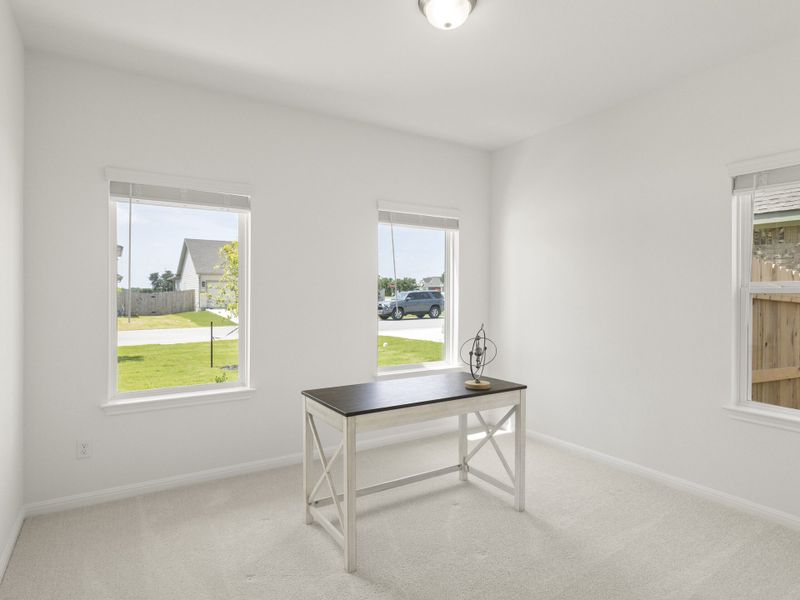 Furnished interior view inside a new home in Grande Estates, Bertram (Image 6).