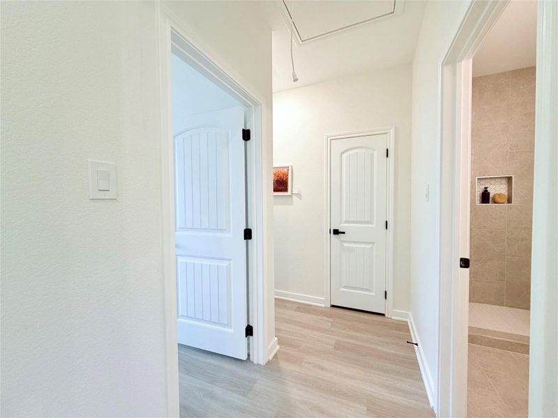 Upstairs landing towards bedrooms and bathroom