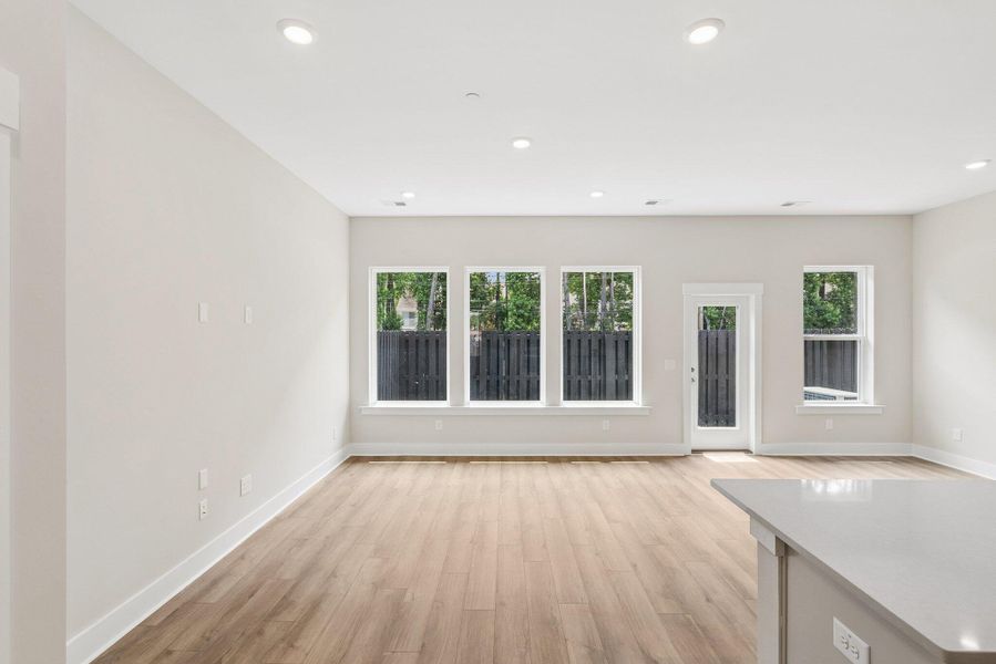 Spacious, unfurnished interior of a new home in , Charleston (Image 32).